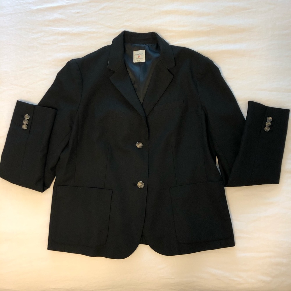 GAP Black Academy Blazer - Size 14